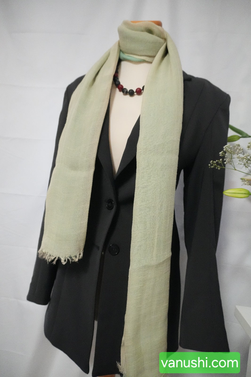 Damenschal aus Baumwolle und Leinen – Leicht, Natürlich & Stilvoll