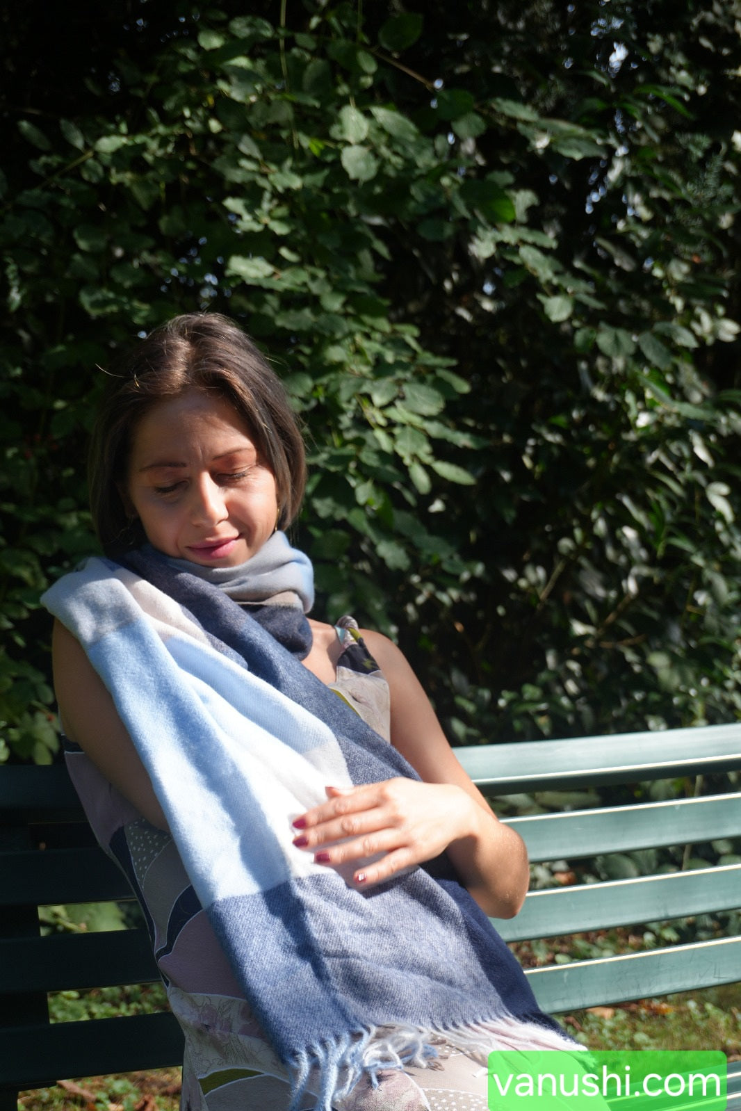 Kaschmir Damenschal – Mittellange, doppelseitige Kaschmir, Hochwertig