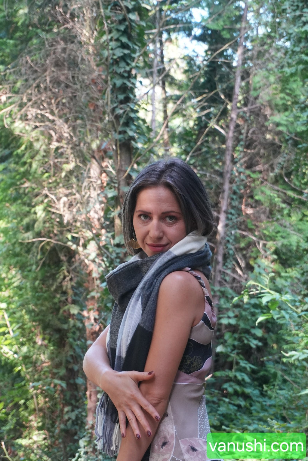 Kaschmir Damenschal – Mittellange, doppelseitige Kaschmir, Hochwertig