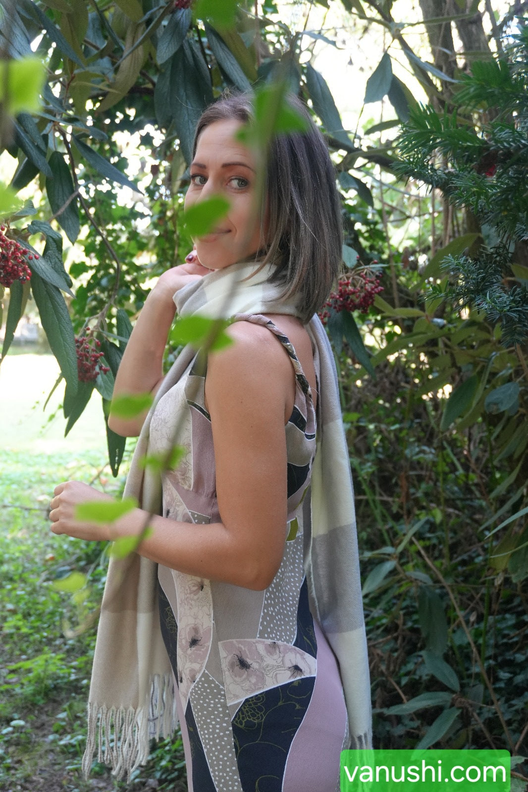 Kaschmir Damenschal – Mittellange, doppelseitige Kaschmir, Hochwertig