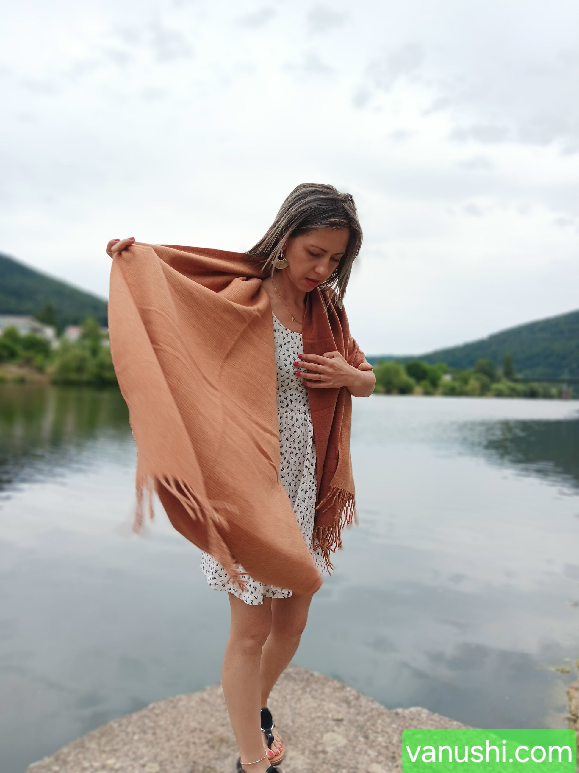 Kaschmir Pashmina Schal – Weicher, Luxus-Schal für Damen