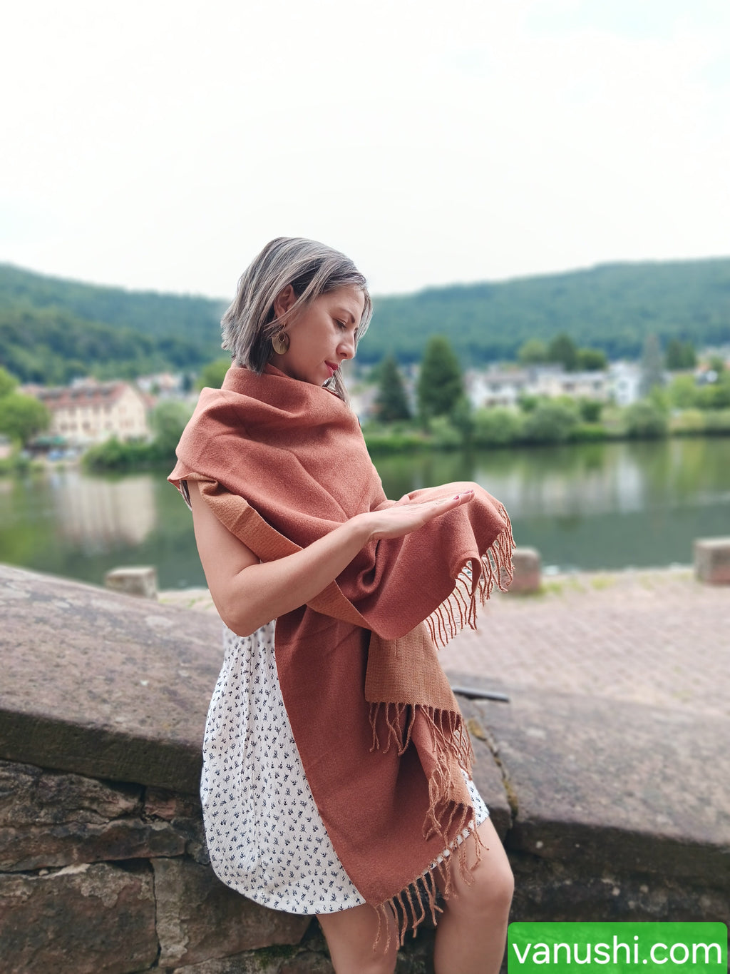 Kaschmir Pashmina Schal – Weicher, Luxus-Schal für Damen