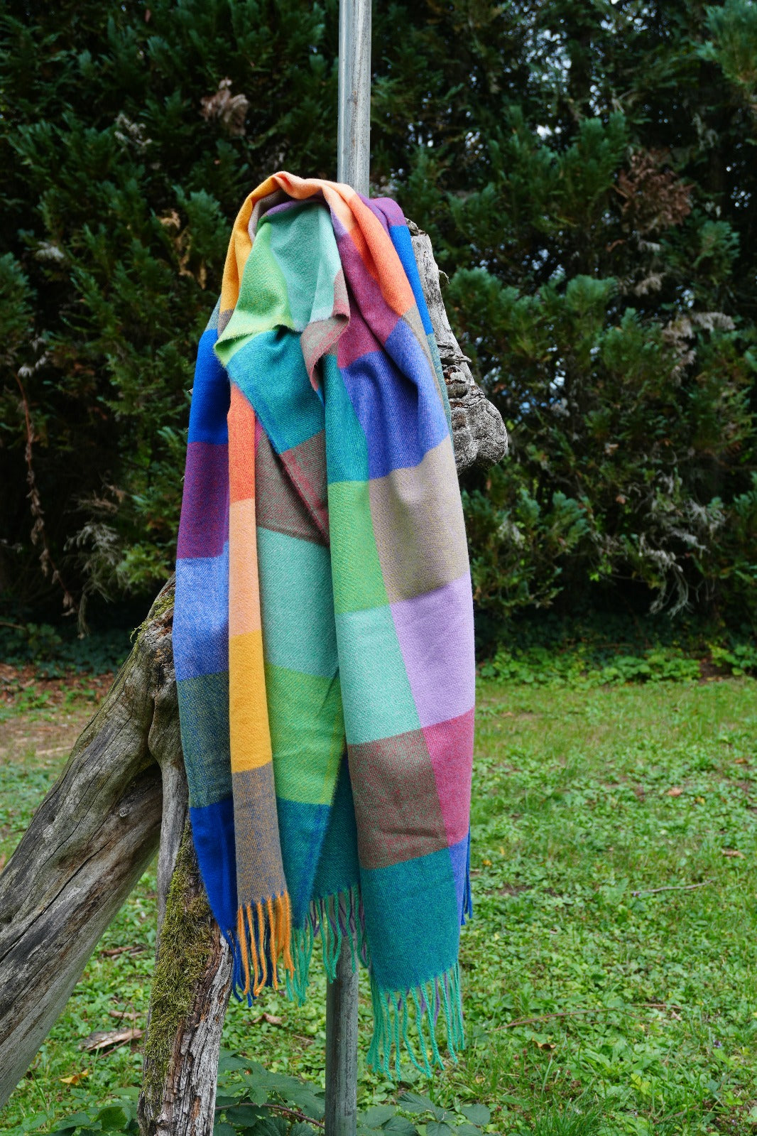 Plaid Damenschal aus Wolle – Weich, Warm & Stilvoll für Herbst und Winter