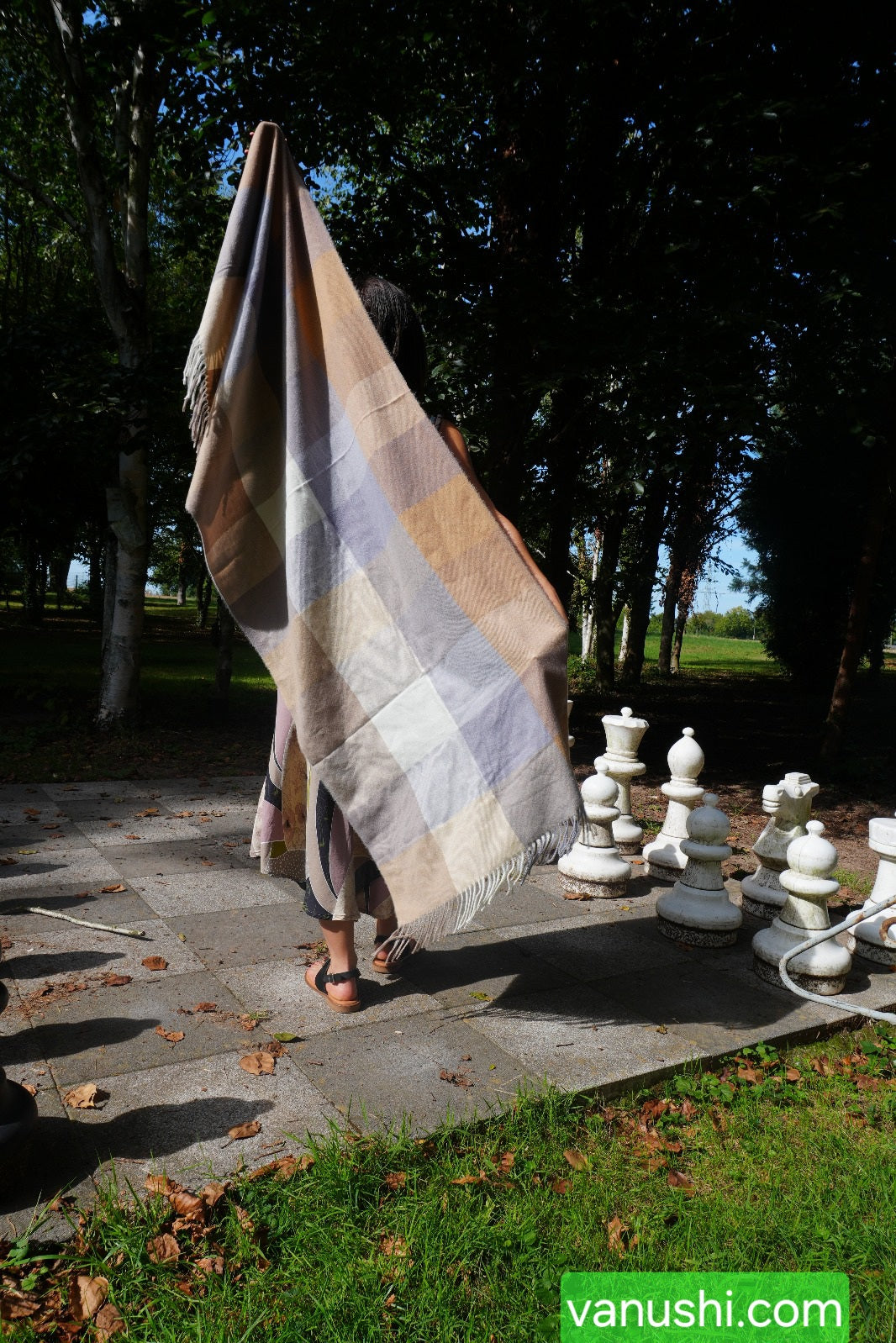 Plaid Damenschal aus Wolle – Weich, Warm & Stilvoll für Herbst und Winter